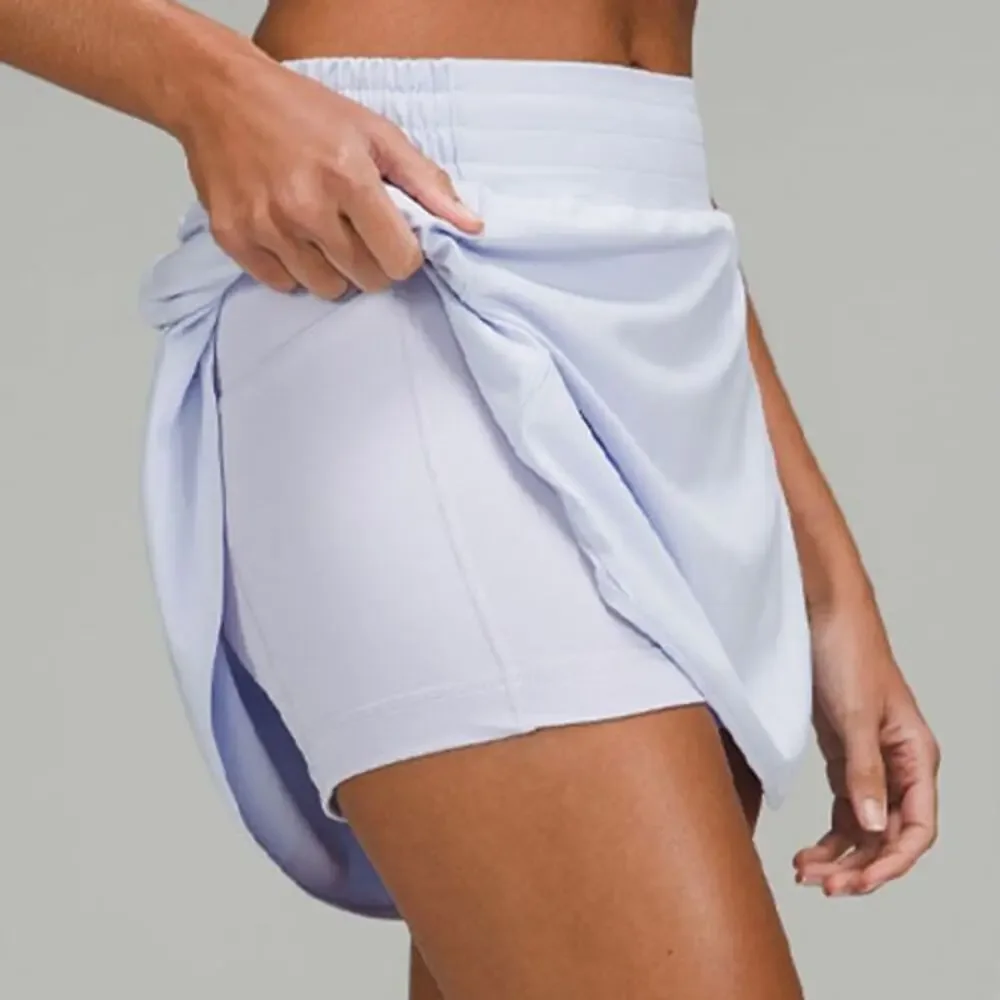 Lululemon Hotty Hot High-Rise Skirt Pastel Blue - Size 2